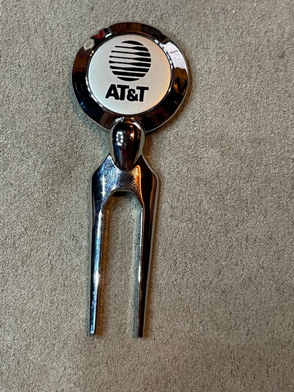 Vintage 90s AT&T Corporate Promotional Golf Divot Repair Tool and Ball Marker